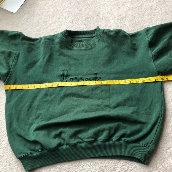 Harrods - Vintage Harrods Sweater, Green, made in England - Picture 5 of 13